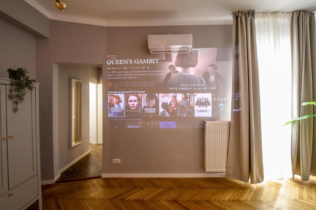 Modern Stay - Central Studios With Wall Projector Near Radisson Bukurešť Exteriér fotografie
